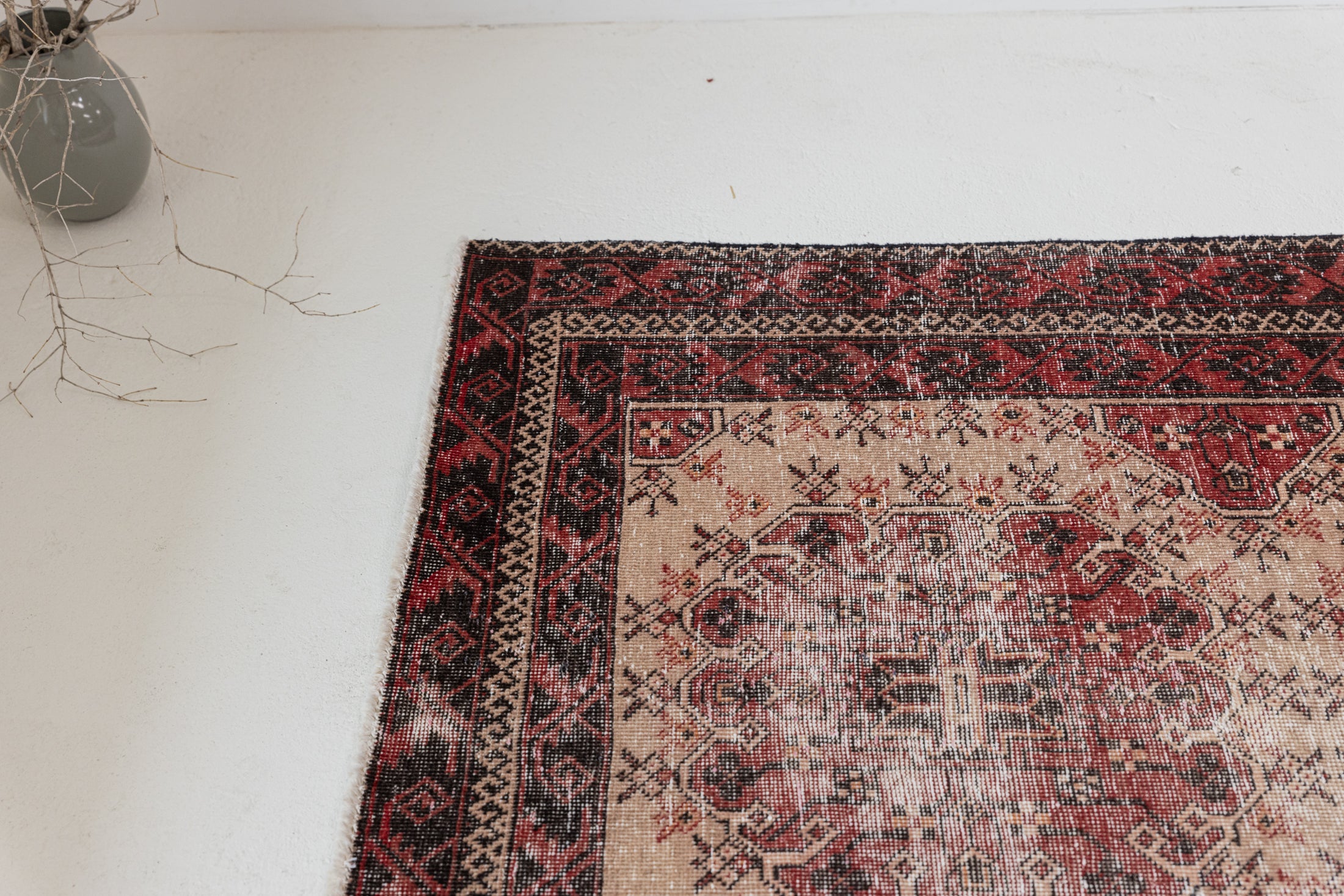 3'9 x 6'7 | Distressed Hamedan | N-917