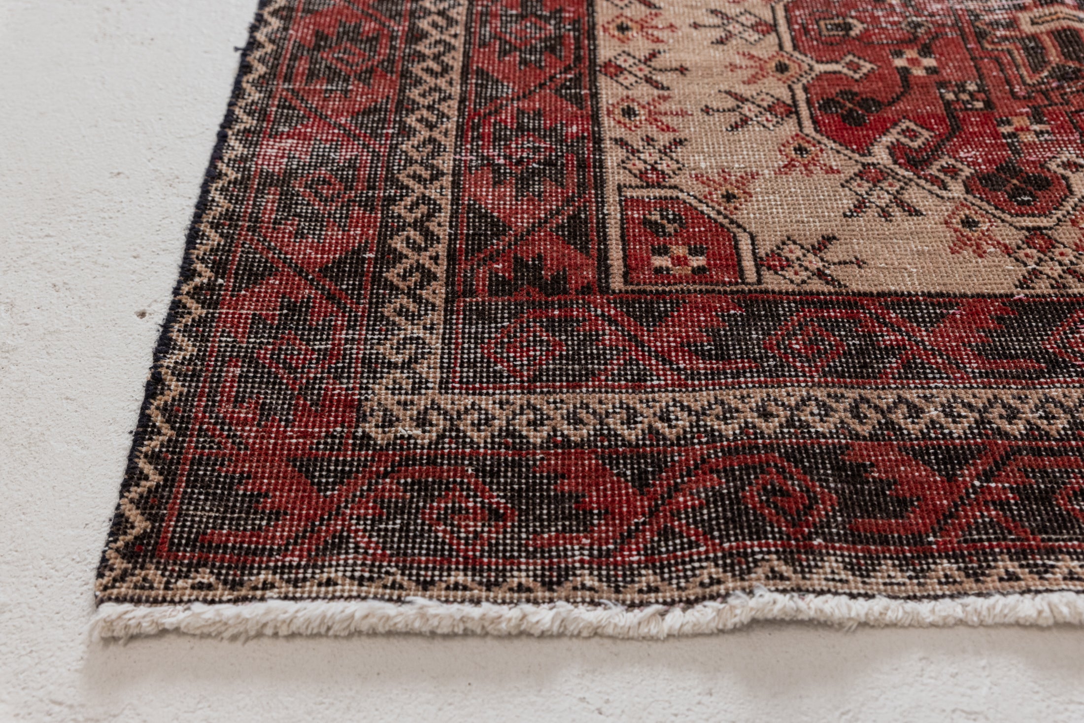 3'9 x 6'7 | Distressed Hamedan | N-917