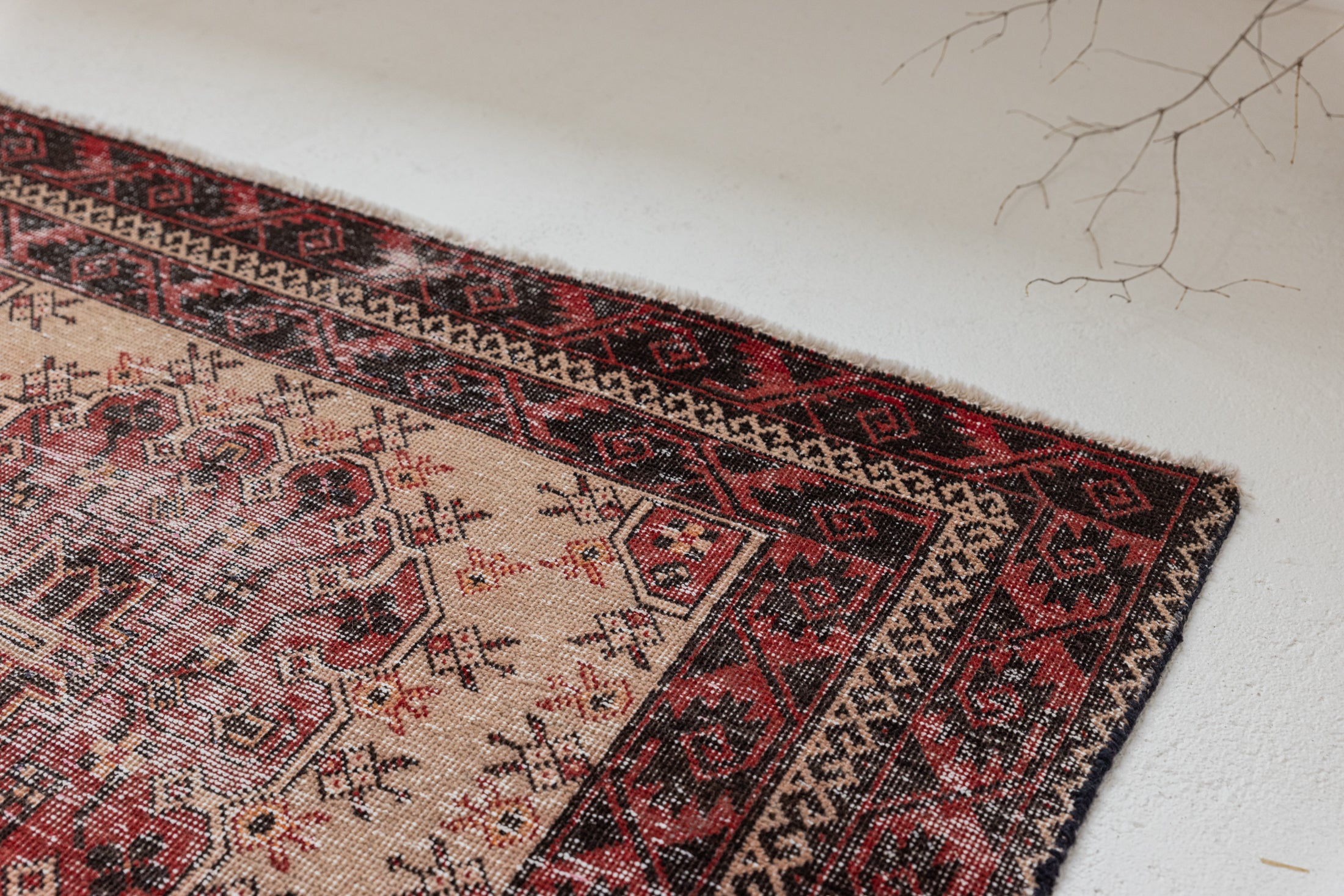 3'9 x 6'7 | Distressed Hamedan | N-917