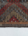 6'0 x 9'4 | Vintage Checkered Rug | CE-C-2893