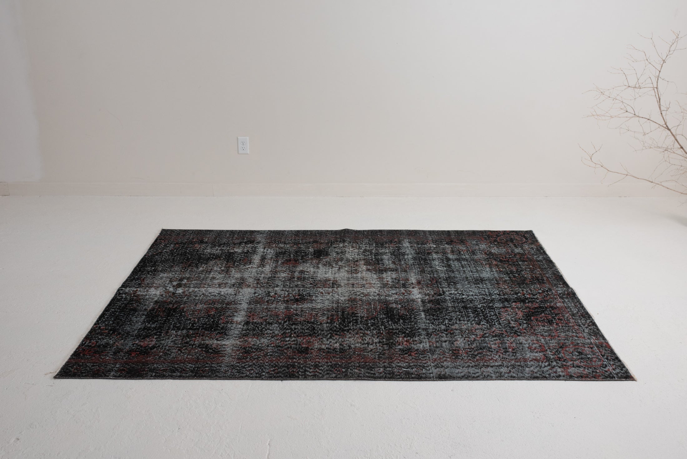 5'4 x 7'4 | Medium Overdyed Vintage Rug | CE-A-2883