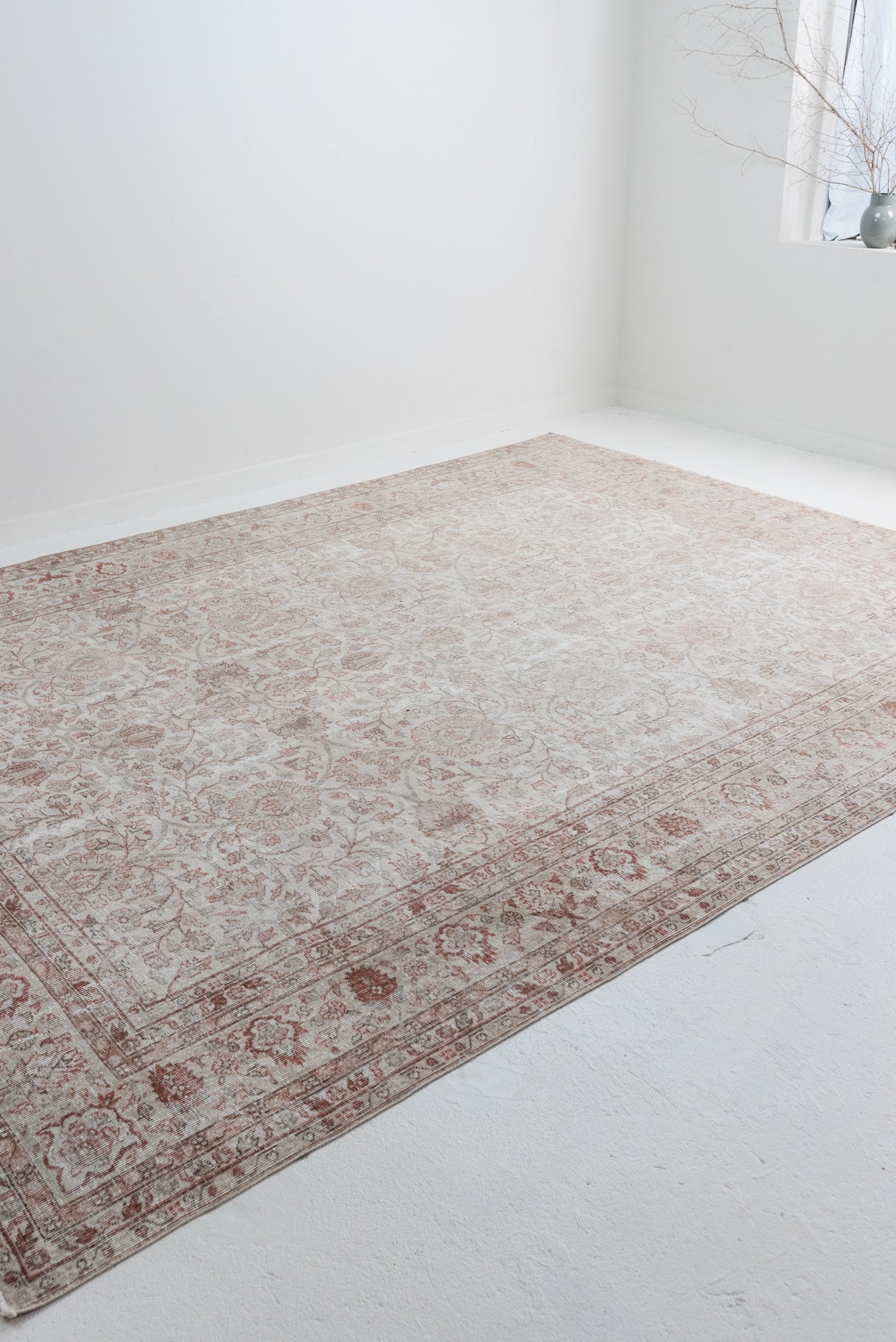 9'4 x 12'1 | Beautiful Extra Large Oushak | CE-M-2880