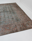 9'6 x 12'4 | Blue Antique Tabriz | Designers L-2929
