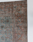 9'6 x 12'4 | Blue Antique Tabriz | Designers L-2929