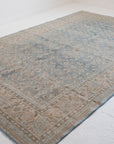 7’0 x 10'4 | Large Blue Vintage Tabriz | S-3736