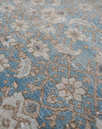 7’0 x 10'4 | Large Blue Vintage Tabriz | S-3736