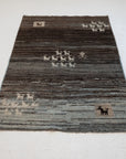 2'8 x 4'3 | Small Gabbeh Herd Rug | CE-W-3419