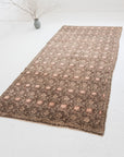 4'4 x 8'11 | Brown Unique Oushak | CE-W-2836