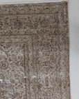 RESERVED | CDS | 9'6 x 12'1 | Extra Large Espresso Vintage Rug | L-2872