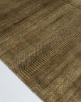 5'11 x 9'3 | Modern Green Vegetable Dye Rug | C-2825