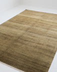 5'11 x 9'3 | Modern Green Vegetable Dye Rug | C-2825