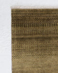 5'11 x 9'3 | Modern Green Vegetable Dye Rug | C-2825