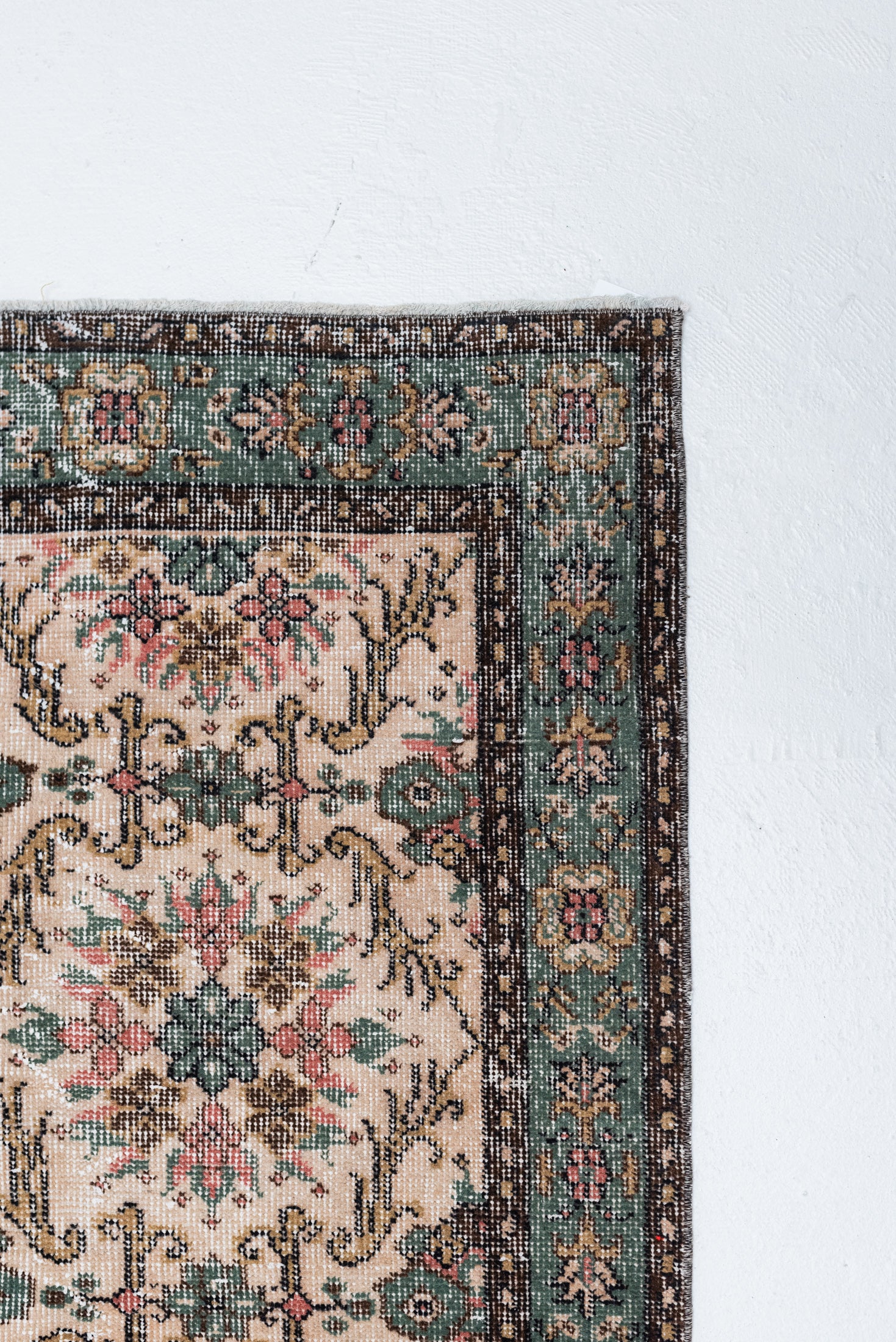 4'0 x 7'0 | Medium Emerald Oushak | N-2961