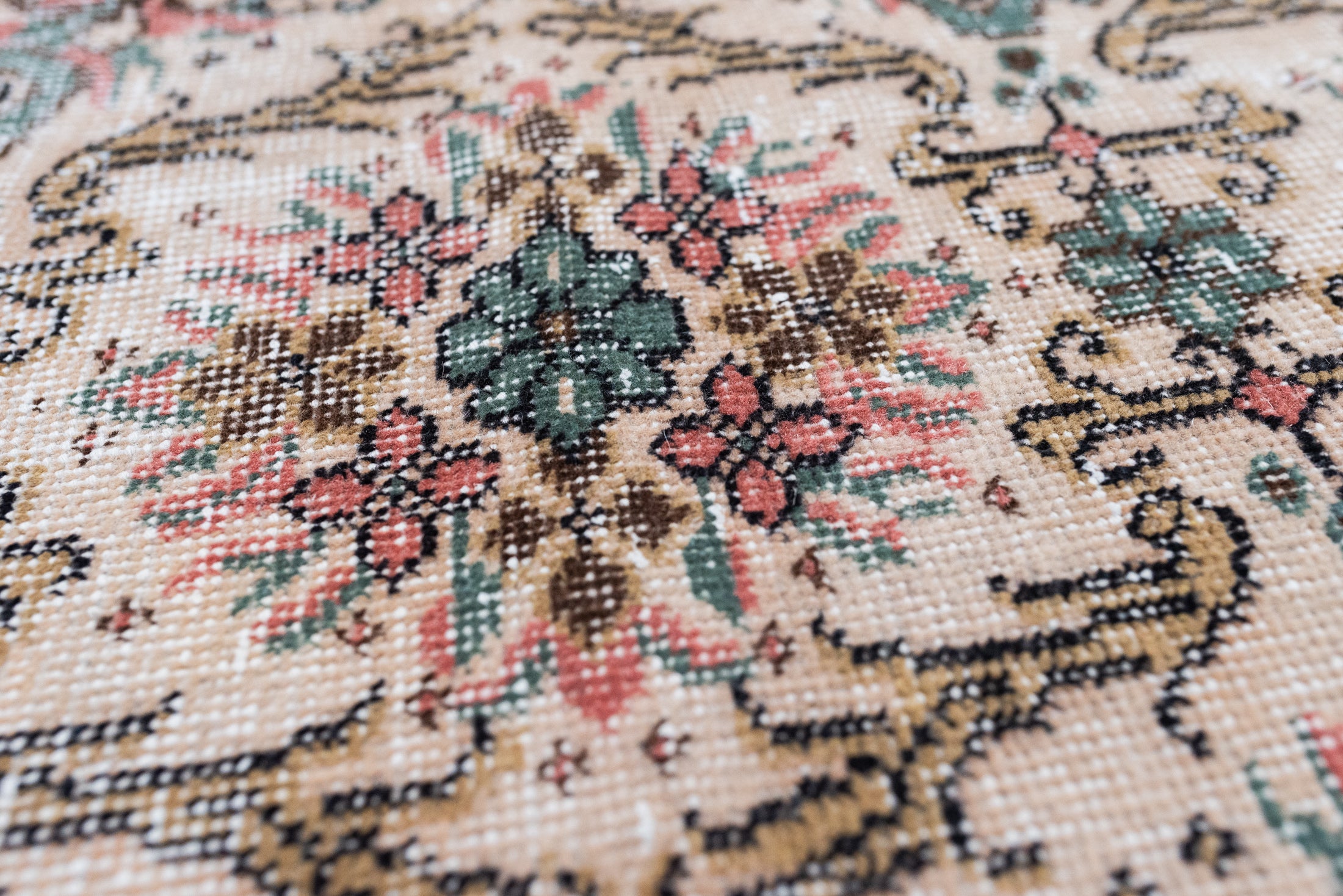 4'0 x 7'0 | Medium Emerald Oushak | N-2961