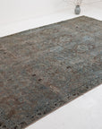 RESERVED | KV | 7'0 x 10'6 | Beautiful Large Blue Vintage Tabriz | V-3729