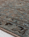 RESERVED | KV | 7'0 x 10'6 | Beautiful Large Blue Vintage Tabriz | V-3729