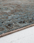 RESERVED | KV | 7'0 x 10'6 | Beautiful Large Blue Vintage Tabriz | V-3729