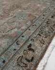 RESERVED | KV | 7'0 x 10'6 | Beautiful Large Blue Vintage Tabriz | V-3729