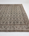 8'0 x 12'3 | Extra Large Brown Vintage Rug | L-2985