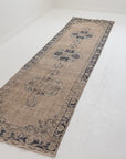 2'11 x 11'2 | Distressed Oushak Runner | R-2971