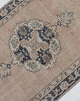 2'11 x 11'2 | Distressed Oushak Runner | R-2971