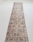 2'3 x 12'4 | Blush and Dusty Blue Vintage Runner | R-2967