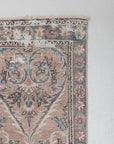 2'3 x 12'4 | Blush and Dusty Blue Vintage Runner | R-2967