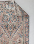 2'3 x 12'4 | Blush and Dusty Blue Vintage Runner | R-2967