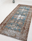 3'4 x 8'9 | Distressed Vintage Malayer Runner | CE-R-2440