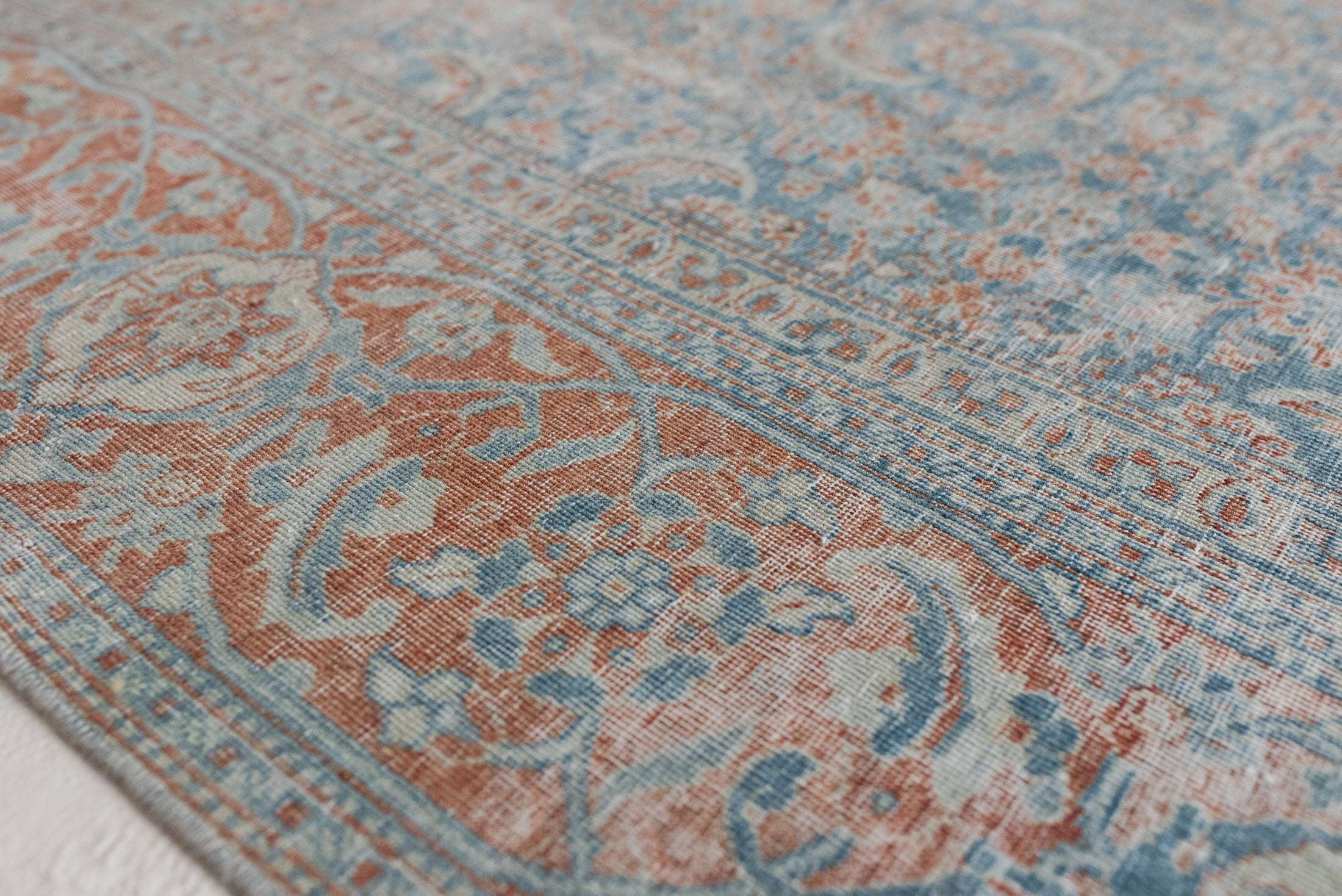 7'1 x 10'2 | Large Vintage Tabriz | Designers V-719