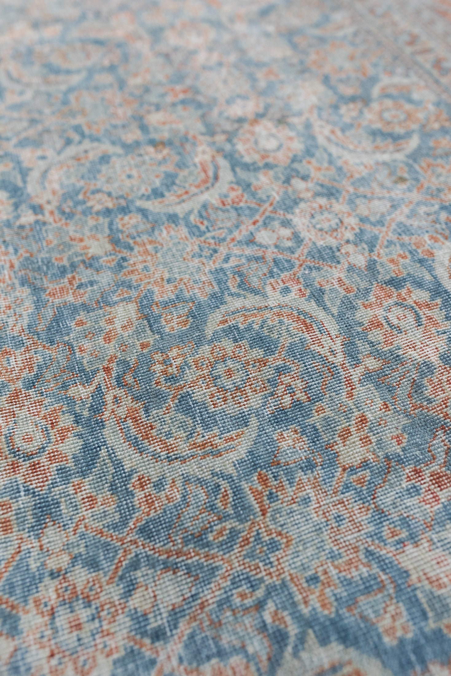 7'1 x 10'2 | Large Vintage Tabriz | Designers V-719