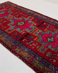 4'4 x 11'3 | Wide Colorful Vintage Runner | R-3016