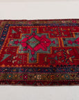 4'4 x 11'3 | Wide Colorful Vintage Runner | R-3016
