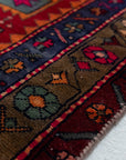 4'4 x 11'3 | Wide Colorful Vintage Runner | R-3016