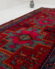 4'4 x 11'3 | Wide Colorful Vintage Runner | R-3016