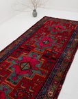 4'4 x 11'3 | Wide Colorful Vintage Runner | R-3016