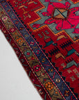 4'4 x 11'3 | Wide Colorful Vintage Runner | R-3016