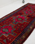 4'4 x 11'3 | Wide Colorful Vintage Runner | R-3016