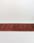 4'1 x 9'8 | Wide Red Runner | R-3014