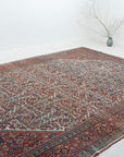 RESERVED | DI | 9'0 x 11'10 | Extra Large Red Malayer | Designers CE-M-2530