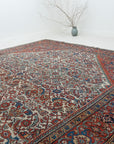 RESERVED | DI | 9'0 x 11'10 | Extra Large Red Malayer | Designers CE-M-2530