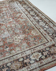 8'7 x 11'6 | Extra Large Brick Color Mahal | Designers CE-L-2528