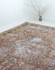 8'7 x 11'6 | Extra Large Brick Color Mahal | Designers CE-L-2528