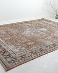 8'7 x 11'6 | Extra Large Brick Color Mahal | Designers CE-L-2528