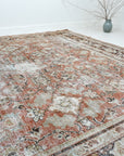 8'7 x 11'6 | Extra Large Brick Color Mahal | Designers CE-L-2528