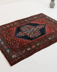 3'5 x 4'9 | Small Red Vintage Malayer | CE-W-3057