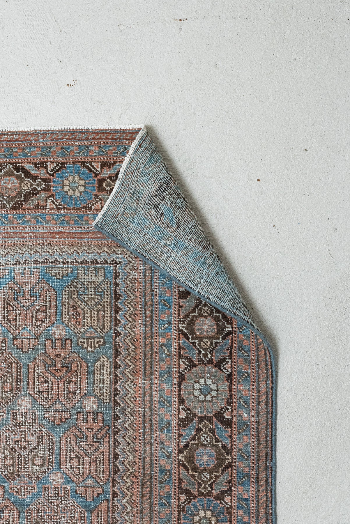 7'9 x 9'5 | Vintage Distressed Blue Mahal | CE-V-2520