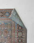 7'9 x 9'5 | Vintage Distressed Blue Mahal | CE-V-2520