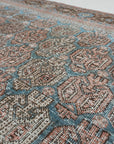7'9 x 9'5 | Vintage Distressed Blue Mahal | CE-V-2520