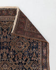 3'4 x 4'4 | Beautiful Blue Small 1930s Afshar Rug | CE-W-3065